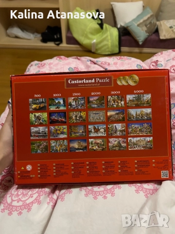 Пъзел с изображение на момиче и кон, снимка 2 - Игри и пъзели - 52203327