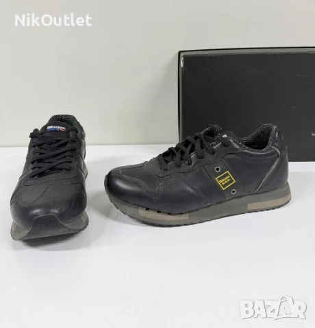 Кожени сникърси Blauer USA, снимка 3 - Кецове - 56124636