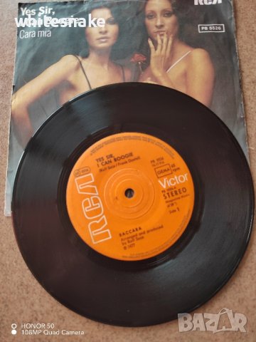 Baccara "Yes sir, I can boogie / Cara Mia" Vinyl 7 ", Germany , снимка 1 - Грамофонни плочи - 42109530