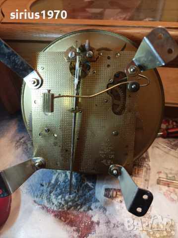 Haid източно германски стенен работещ, снимка 4 - Стенни часовници - 44701277