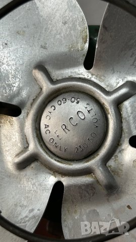 Старинно метално вентилаторче, снимка 3 - Антикварни и старинни предмети - 42789896