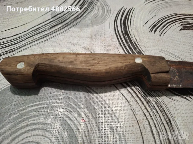 Стар касапски нож, снимка 3 - Ножове - 56346265