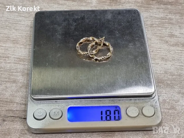 Дамски златни обеци, снимка 10 - Обеци - 56396256