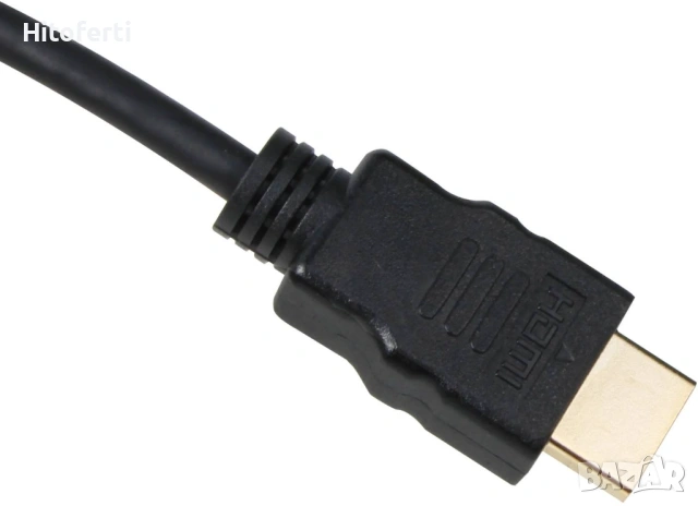 Кабел VCOM HDMI към VGA и 3.5 мм жак и USB – CG598A-1.8m, снимка 4 - Мрежови адаптери - 54157105