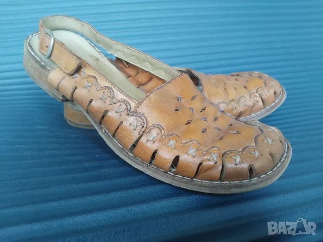 Basile оригинални дамски летни обувки - естествена кожа, номер 36, снимка 4 - Сандали - 49668925