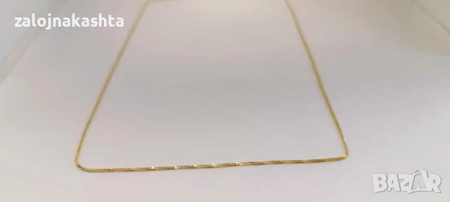 Нов -Златен синджир-1,98гр/14кр, снимка 5 - Колиета, медальони, синджири - 51338798