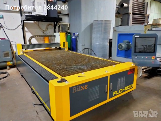 Фибро лазерна машина Fiber Laser 1000W последно поколение.