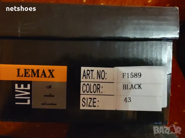 LEMAX-мъжки официални обувки №43, снимка 14 - Официални обувки - 49213341