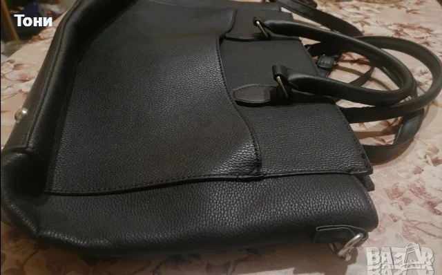 PRIMARK Оригинал Нова Дамска Голяма Чанта Изцяло от Естествена Кожа, снимка 5 - Чанти - 50775591