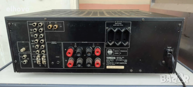 Стерео усилвател Yamaha AX-870#1, снимка 7 - Ресийвъри, усилватели, смесителни пултове - 52439632