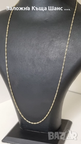 Златно синджирче 14К Midas 585, снимка 5 - Колиета, медальони, синджири - 52807183