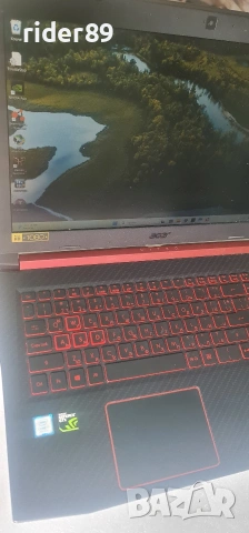 Acer nitro 5 / i7 8750h / gtx1050ti 4gb, снимка 5 - Лаптопи за игри - 53200027