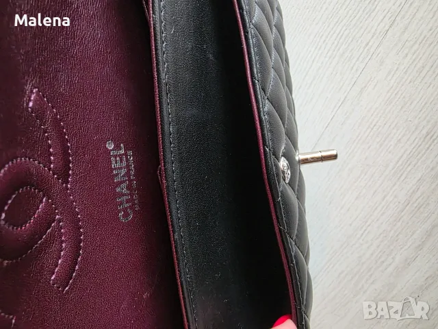 Chanel естествена кожа, снимка 7 - Чанти - 56461059