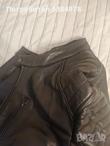 Кожено яке L, снимка 3 - Якета - 53121260