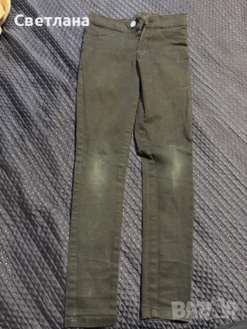 Дънки 134 см черни