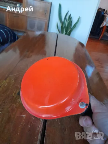 Стар емайлиран омлетен тиган,тиганче #13, снимка 3 - Други ценни предмети - 48615671