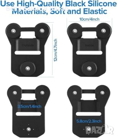 Нова Магнитна Стойка за Камера тяло - 6 Мощни Магнита, Лесна Употреба, снимка 4 - Чанти, стативи, аксесоари - 44207172