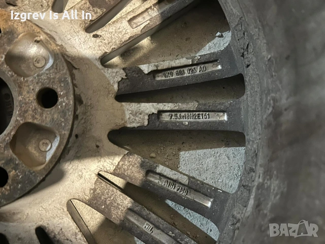 Джанти с летни гуми на VW 235/40/18, снимка 10 - Гуми и джанти - 53079046