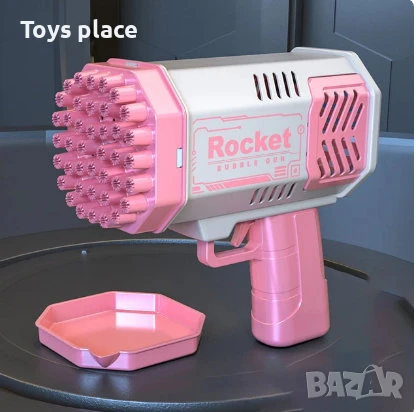 Голям пистолет, бластър за въздушни балони, базука за балони, снимка 4 - Други - 50755020