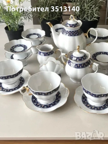 Сервиз за кафе и сервиз за чай 36 части