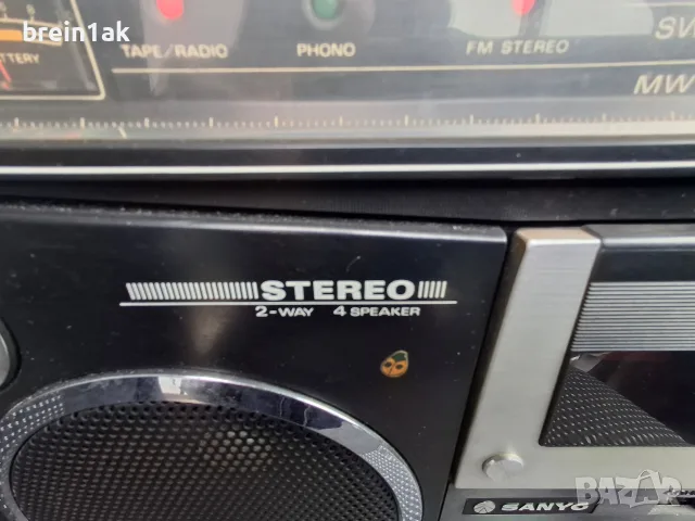 SANYO model m4500ke РЕЗЕРВИРАНО., снимка 4 - Радиокасетофони, транзистори - 56542110