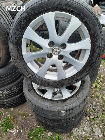 ляти джанти с гуми 4×100, 15цола, , снимка 3 - Гуми и джанти - 54070625