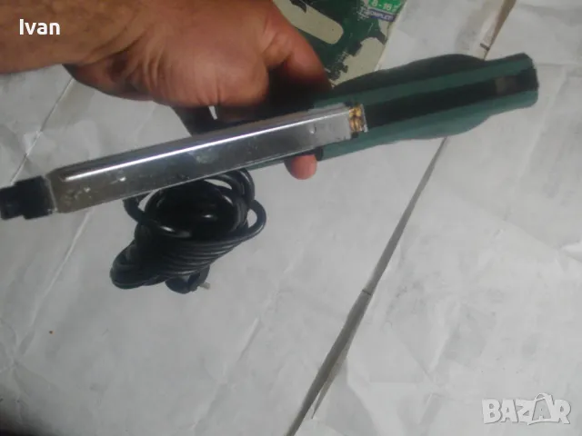 НОВ НЕМСКИ ОРИГИНАЛЕН ЕЛЕКТРИЧЕСКИ ТАКЕР КОМБИНИРАН СКОБИ ПИРОНИ ДО 16мм MEISTER MET 530N VARIO , снимка 15 - Други инструменти - 49325799