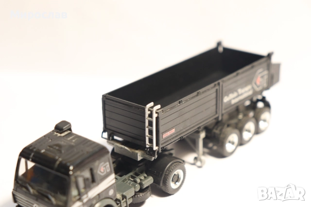 HERPA 1/87 H0 MERCEDES САМОСВАЛ ГОНДОЛА КАМИОН МОДЕЛ, снимка 12 - Колекции - 52772767