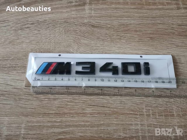 БМВ BMW М340i черна емблема лого, снимка 2 - Аксесоари и консумативи - 44368231