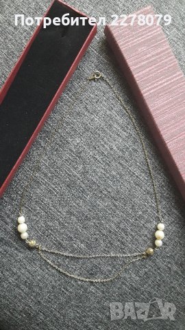 Нежни колиета в подаръчна кутия, снимка 6 - Колиета, медальони, синджири - 42890476