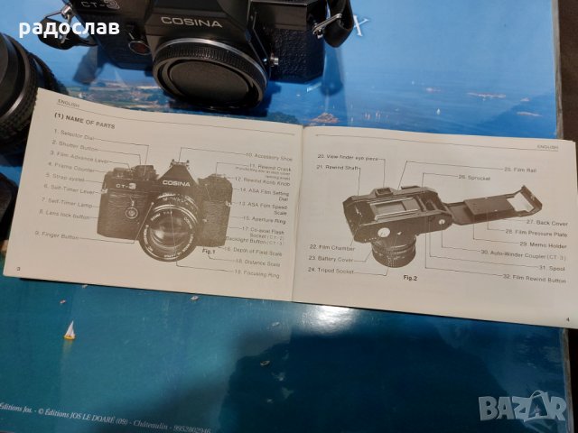 Cosina CT-3 (+Cosinon S 50/1.8 8-ламела), снимка 12 - Фотоапарати - 35509641