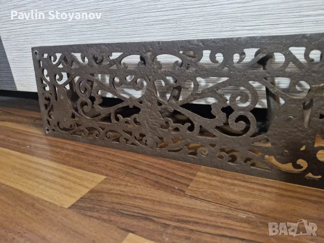 Старинна чугунена закачалка , снимка 5 - Антикварни и старинни предмети - 56438478