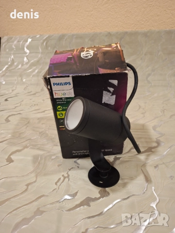 Спот светлини LED RGB Philips Hue Lily, Външни, Разширена база, 8 W, 640 лумена, IP65, Ауминий, , снимка 3 - Лед осветление - 52878366