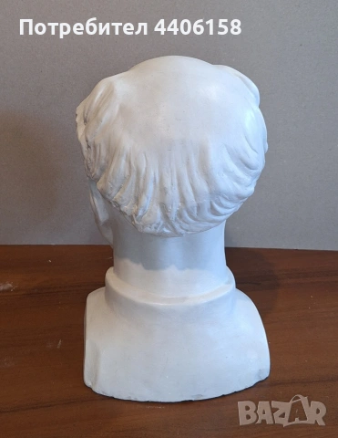 гипсова глава, снимка 8 - Статуетки - 54331860