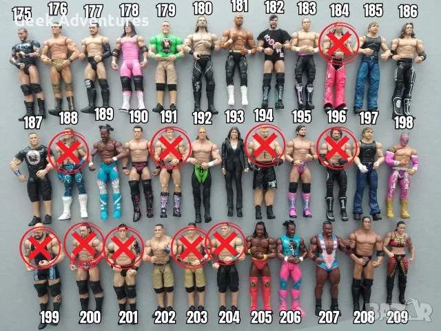 Кечисти Екшън Фигурки WWE Pro-Wrestling Кеч Играчки John Cena Randy Orton Brock Lesnar 3/3, снимка 6 - Фигурки - 46367335