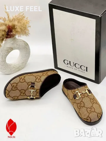 Gucci ⚜️ Дамски Чехли 36-41н., снимка 3 - Чехли - 55846550