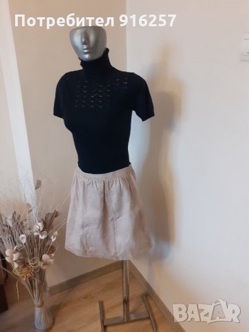 Кожена пола, снимка 3 - Поли - 31105360