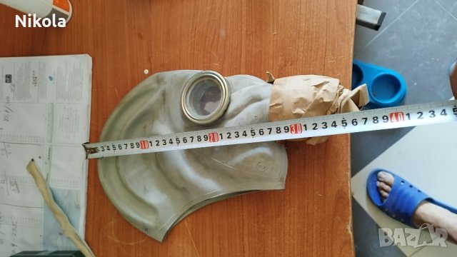 Противогаз маска без филтър №3, снимка 8 - Антикварни и старинни предмети - 42122082