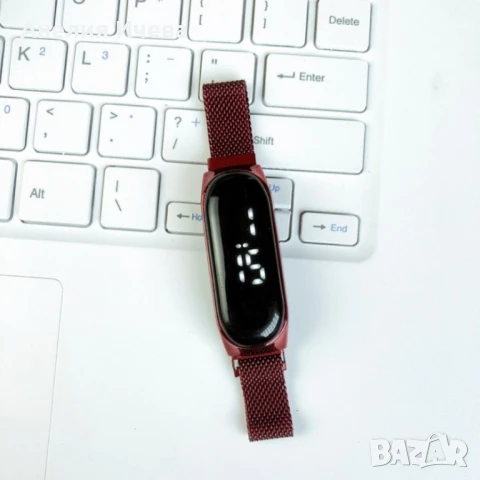 Модерен смарт часовник, Водоустойчив,Сензорен екран, Метална катарама, снимка 2 - Смарт гривни - 51427407