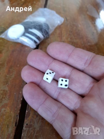 Стари пулове,зарчета за табла #3, снимка 4 - Други ценни предмети - 40874233