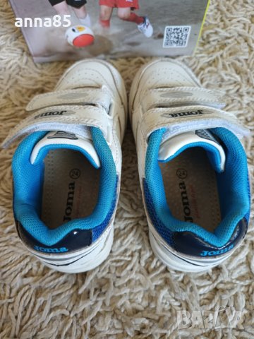 Joma бели маратонки номер 24, стелка 14,5см., снимка 3 - Детски маратонки - 37239797