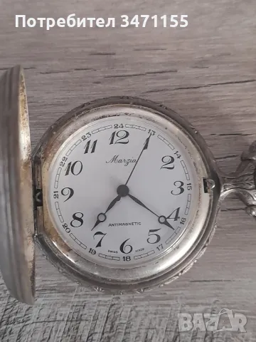 Швейцарски джобен часовник, снимка 1