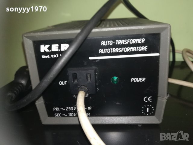 kert kat 110-autotransformatore-220v to 110v, снимка 5 - Други - 30259260