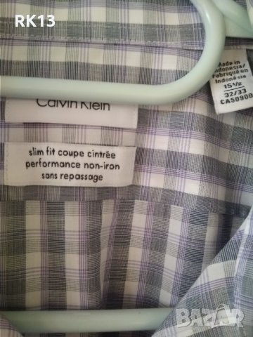 Мъжка риза Calvin Klein, снимка 5 - Ризи - 35304106