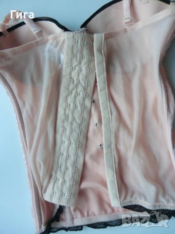 Розово бюстие 85В, снимка 4 - Корсети, бюстиета, топове - 37892144