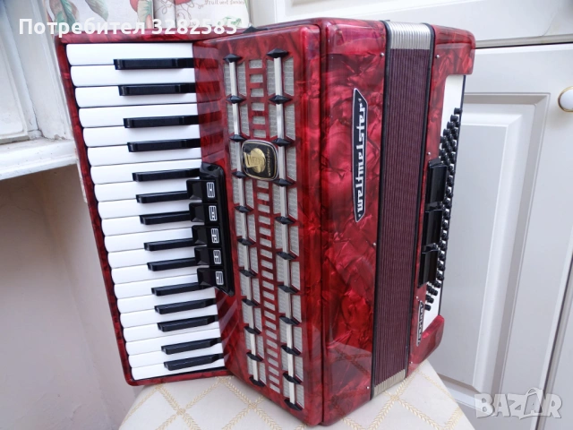 Нов акордеон Велтмайстер Серино 80 баса, снимка 9 - Акордеони - 53914342