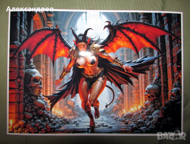 Еротични аниме плакати ОБЛЕЧЕНИ А4 подходящи за подарък anime манга hentai , снимка 5 - Подаръци за мъже - 54097768