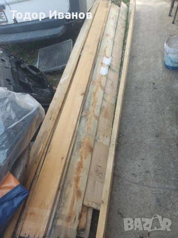 Дървен материал с дебелина от 4,2см и 3см., снимка 4 - Строителни материали - 52112831