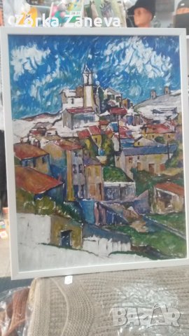 Картина,рисувана на ръка-40/30 см., снимка 2 - Картини - 38746955