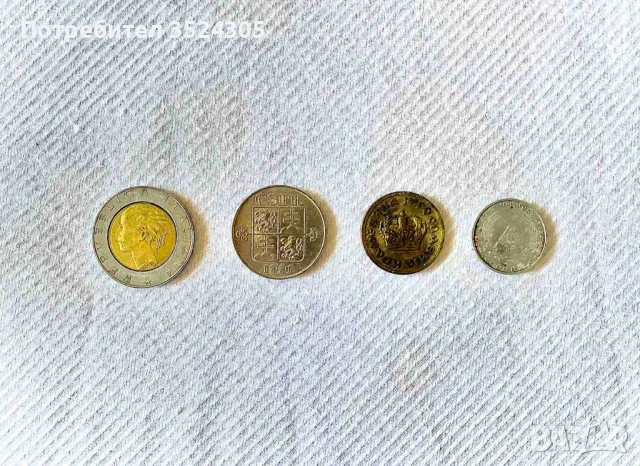 Разни стари монети от италианка до немска, снимка 2 - Нумизматика и бонистика - 54101901